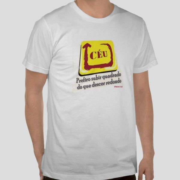 CAMISA- PREFIRO SUBIR QUADRADO